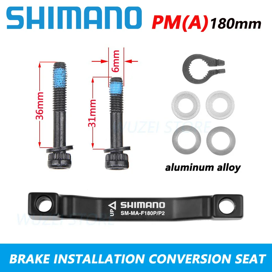 SHIMANO SM-MA тормозной ротор дисковый адаптер 180 мм 203 мм 160 мм PM A столбы IS B столбы тормозной диск кронштейн адаптер для RT86 RT81 RT56