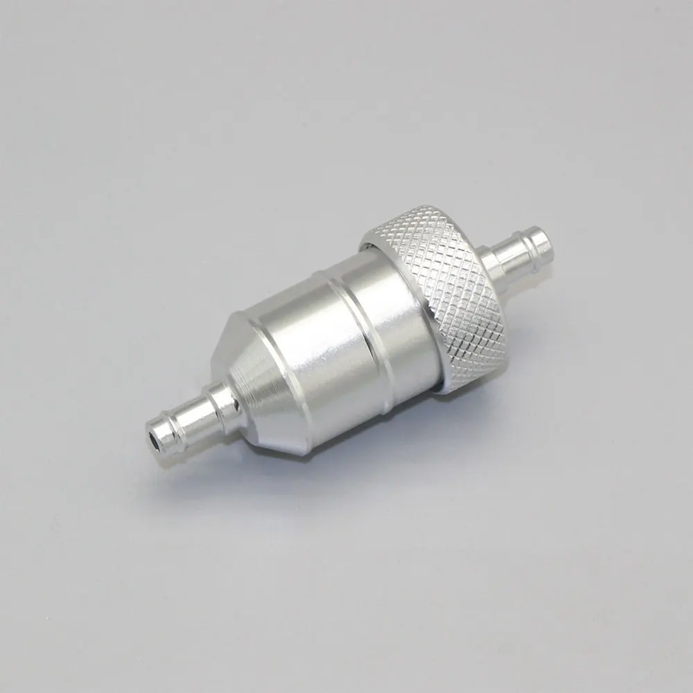 Горячая распродажа Универсального мотоцикла ЧПУ 1/4'ɶmm встроенного газового топливного фильтра для АТВ Алюминиевый сплав Тюнинговые аксессуары.