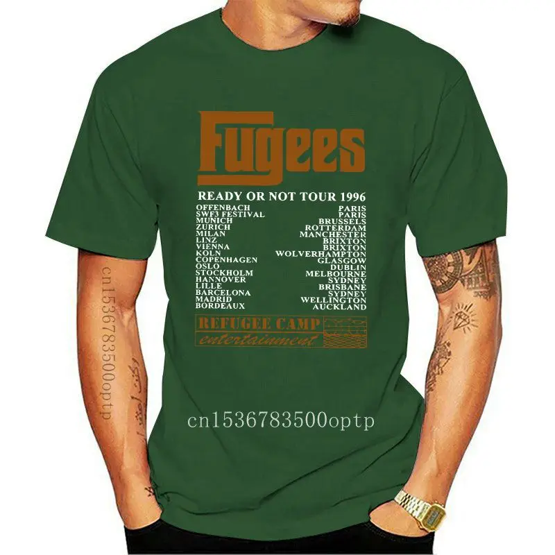 

Новинка 1996, редкая Винтажная футболка с надписью «готовность или не Тур», футболка с принтом 90, летние топы с круглым вырезом