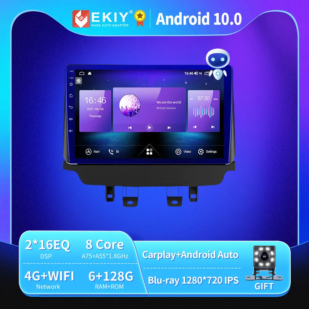 

EKIY T900A 6G 128G Android 10 Автомобильное радио для Mazda CX-3 DK 2015-2018 Авторадио Blu-ray IPS QLED Мультимедийный плеер Навигация GPS Стерео Нет 2 Din DVD-видеоплеер Carplay ...