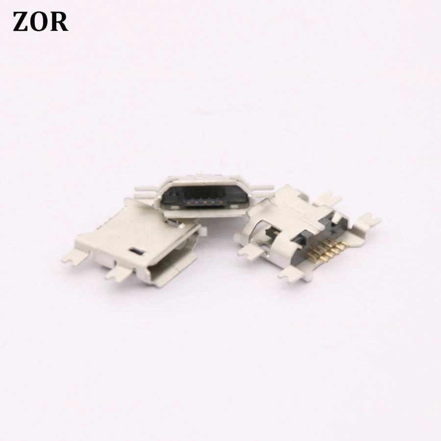 2 шт. 5P V8 порт Micro USB разъем для Blackberry Lenovo OPPO V880 U880 N880S N760 Huawei Y220 5pin | Мобильные