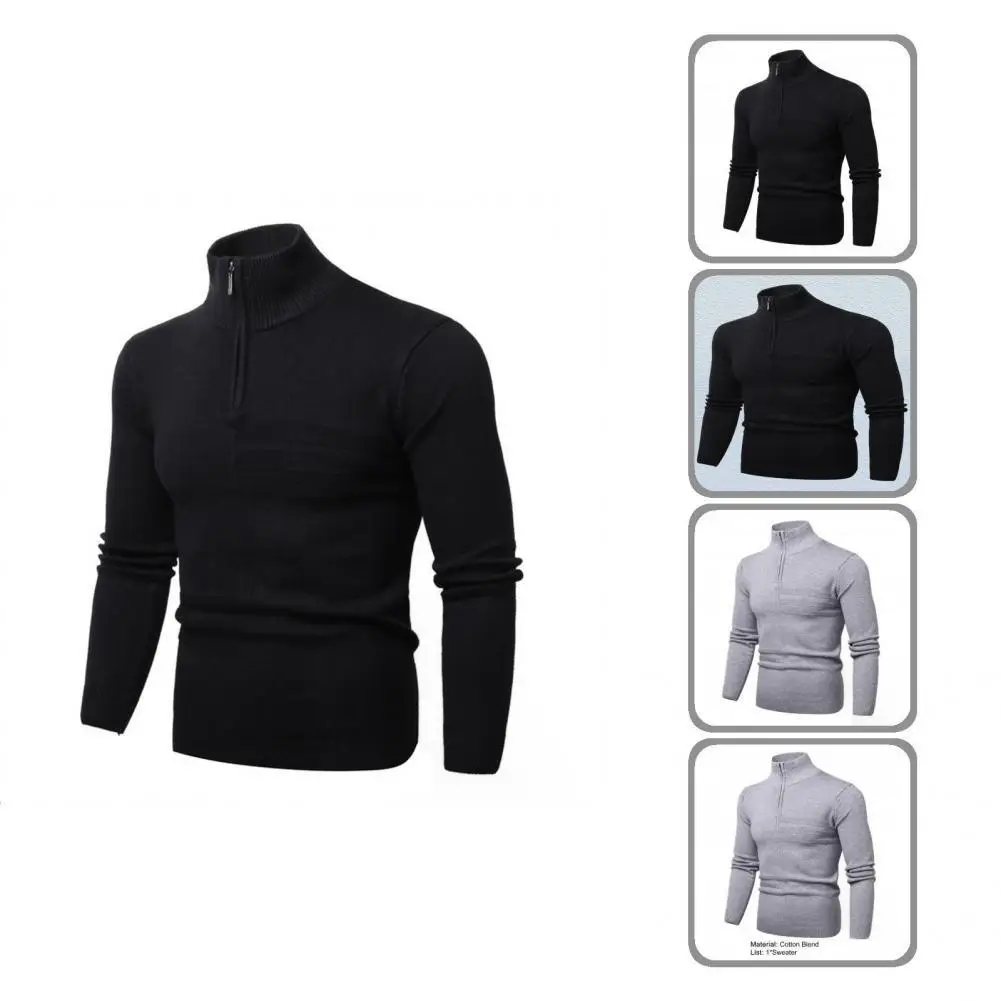

Sweater Great Wear Resistant Winter Sweater Slim Stretchy Autumn Sweater