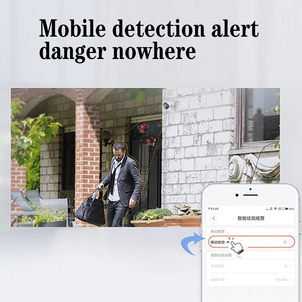 

1080P Outdoor Waterproof Dustproof WiFi Camera Security Monitoring Equipment Wireless Surveillance Camera