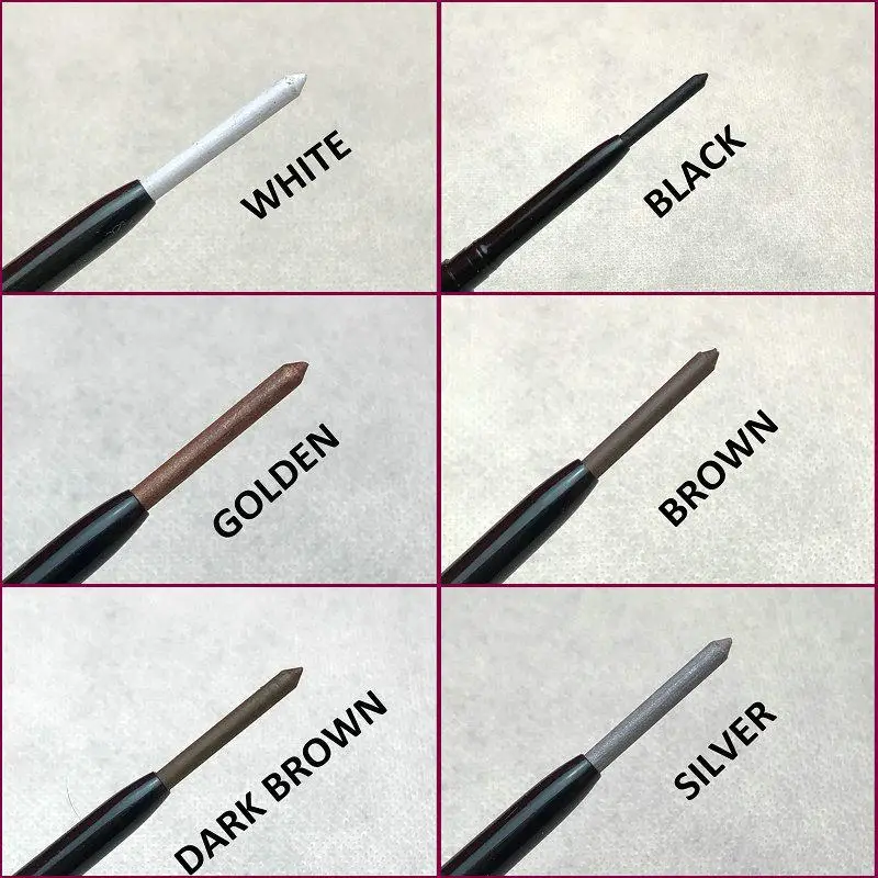 Автоматическая вращающаяся подводка для глаз Водостойкий карандаш стойкий
