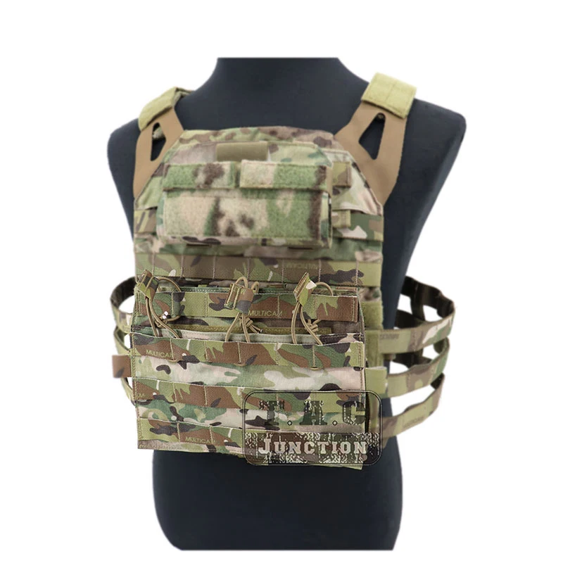 Низкопрофильная Съемная застежка с панелью Molle w/ Three M4 Сумка передней + держатель