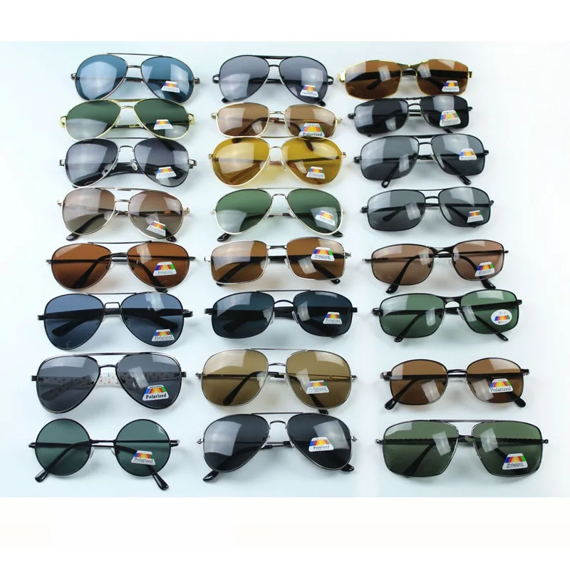 Мужские солнцезащитные очки с поляризацией 10 шт./лот|Мужские очки| |