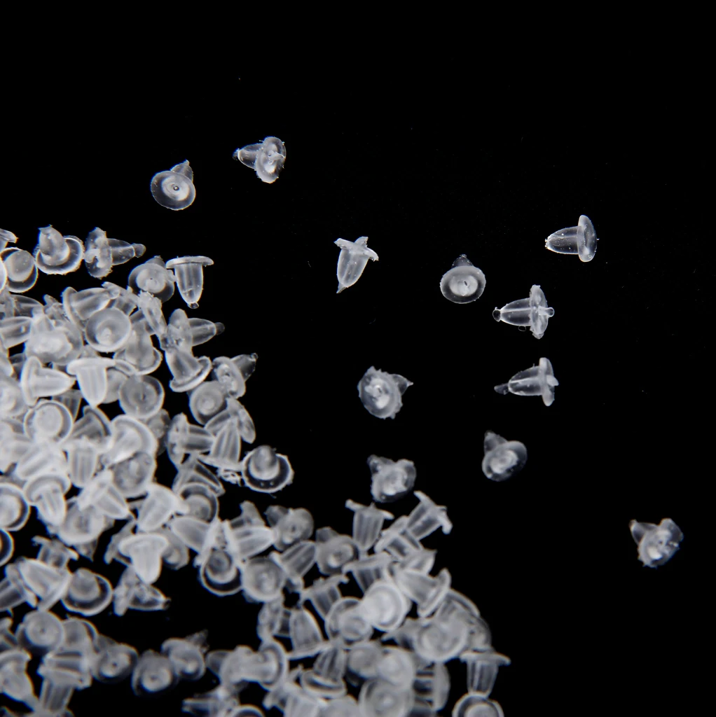 

500 шт резиновые задние фиксаторы для серег, серьги, ювелирные изделия, 4 мм X 4 мм