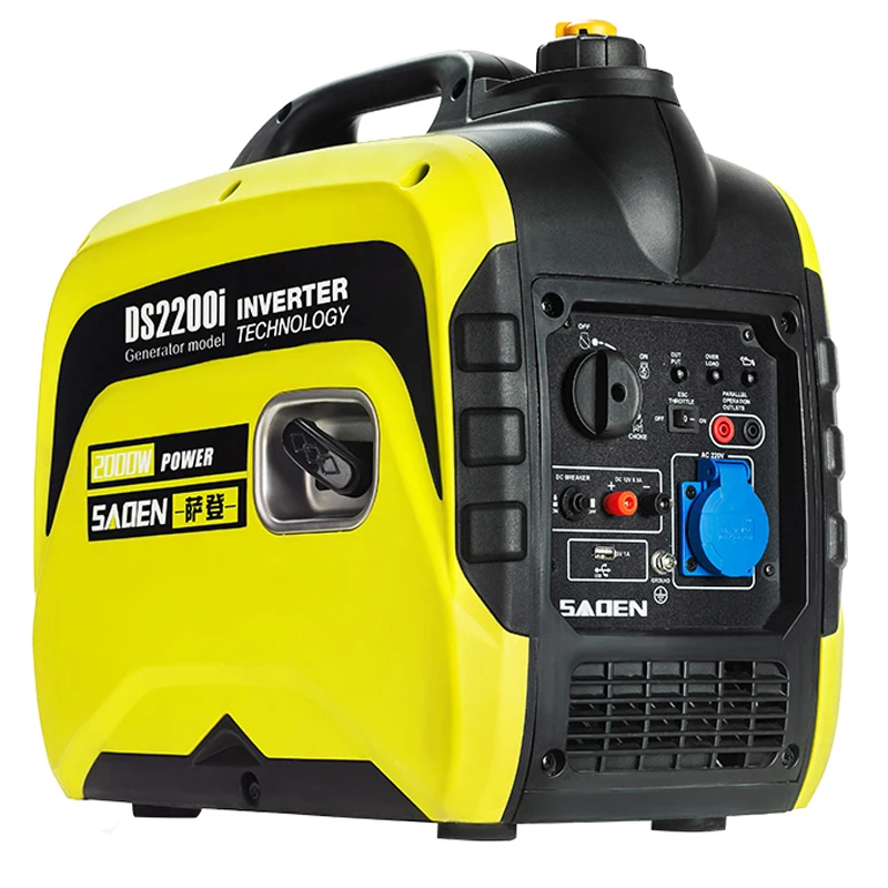 Портативный электромотор 2000 вт бытовой автомобильный двигатель газ бензин