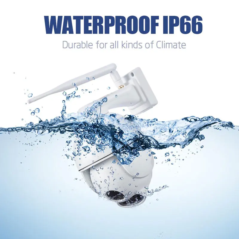 2.0MP 4X Zoom WIFI IP камера 1080P OutdooWaterproof Беспроводная CCTV видеонаблюдения PTZ распознавание