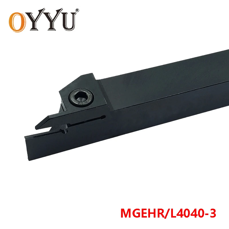 

OYYU MGEHR4040-3 MGEHL4040-3 Turning Tool Holder CNC Carbide Insert Arbor Cutting Lathe Cutter use MGMN300