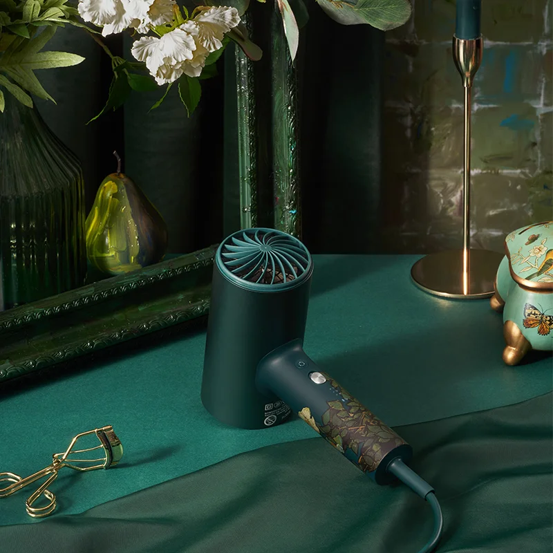 

H5 Anion Hair Dryer 1800W Professional Blow Dryer Aluminum Alloy Powerful Electric Dryer Orginal Europe EU Plug Vangogh