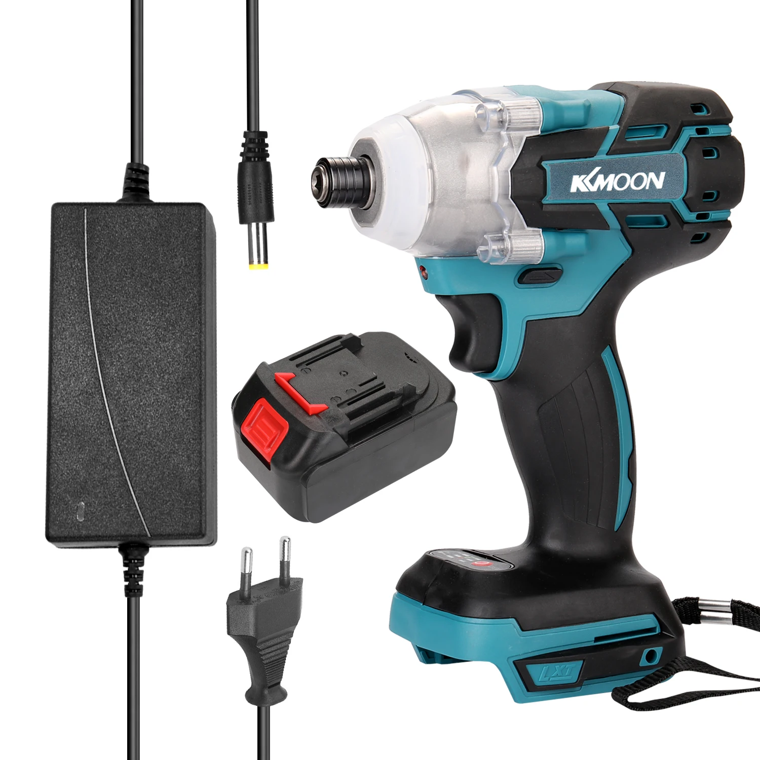 Беспроводной ударный гайковерт шуруповерт с бесщеточным двигателем 18 в |