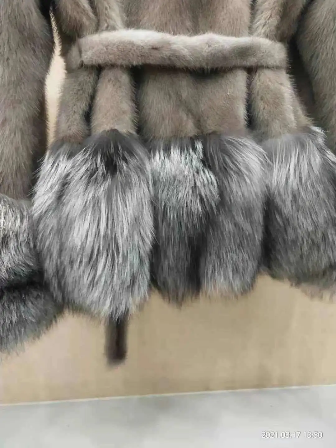 2022 Real Nature Fur Coats Thicken Warm Luxury Fur Overcoat New Winter Women' s Clothing Top Quality Fur Jacket enlarge