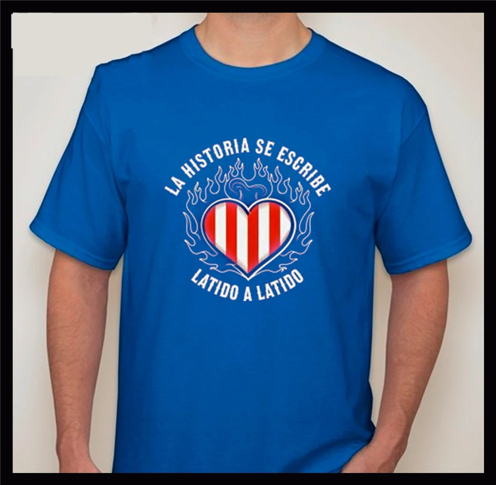 Футболка Атлетико Мадрид история написана Beat To Man Футбол День рождения