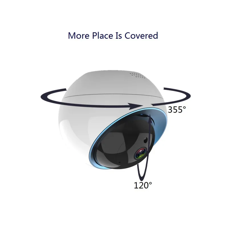 Облачная купольная ip-камера 1080P Мини Wifi камера наблюдения для безопасности CCTV автоматическое отслеживание Беспроводная камера для домашнего магазина офиса