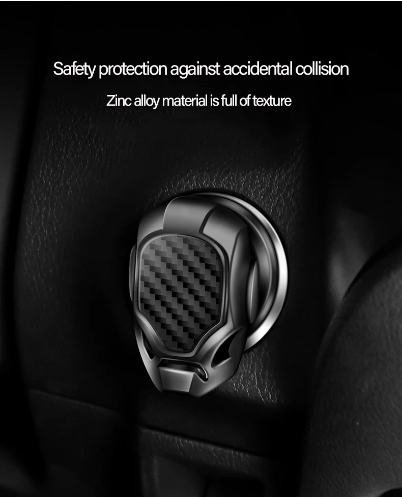 Защитный чехол для запуска автомобиля декоративное кольцо пуговица