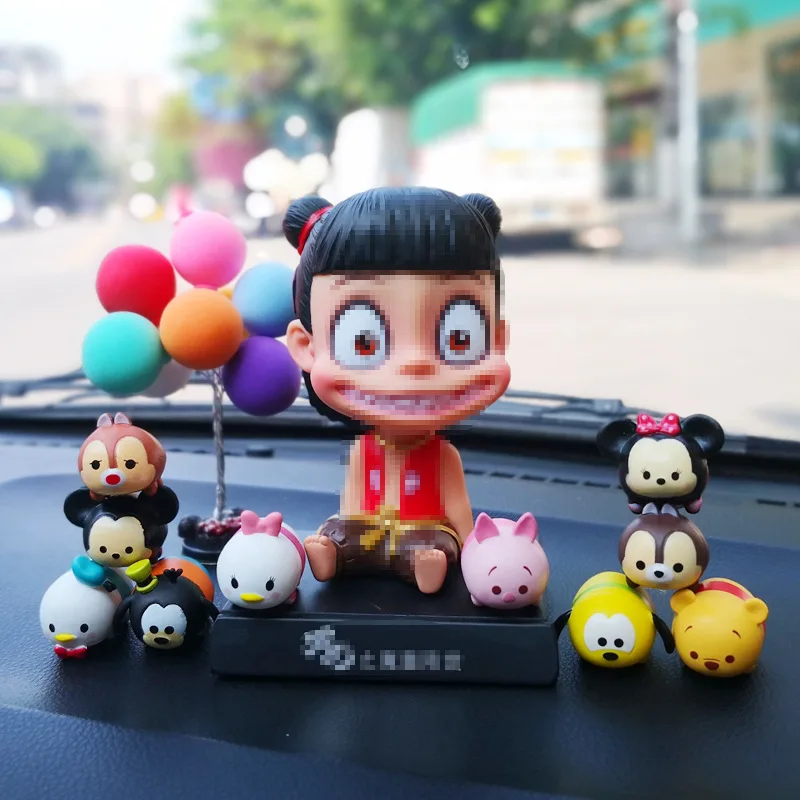 Виниловые украшения для автомобиля виниловые ручной работы в виде куклы