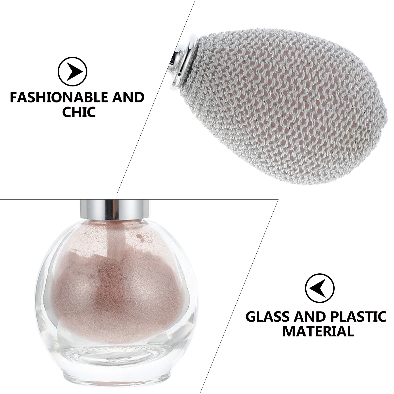 Хайлайтер для волос на теле порошок распылитель бутылка макияжа блестящий