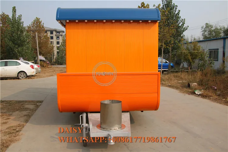 4M long mobile street food trailer hot dog truck cart in USA | Бытовая техника