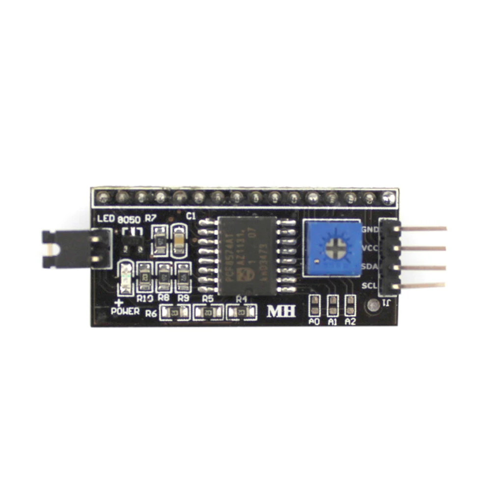 Плата для модуля PCF8574 IIC/I2C/TWI/SPI 1 шт. модуль интерфейса 1602 ЖК-дисплей | Электроника