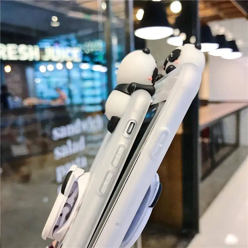 Силиконовый чехол для Xiaomi Redmi 5 Plus 5A 6 6A Note 4 4X 7 8 9 10 Pro с изображением панды - купить