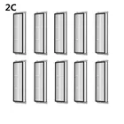 Моющиеся аксессуары и фильтр для робота-пылесоса Xiaomi Mi 2c Mijia 2C, комплекты запчастей для робота-пылесоса, 10 шт.