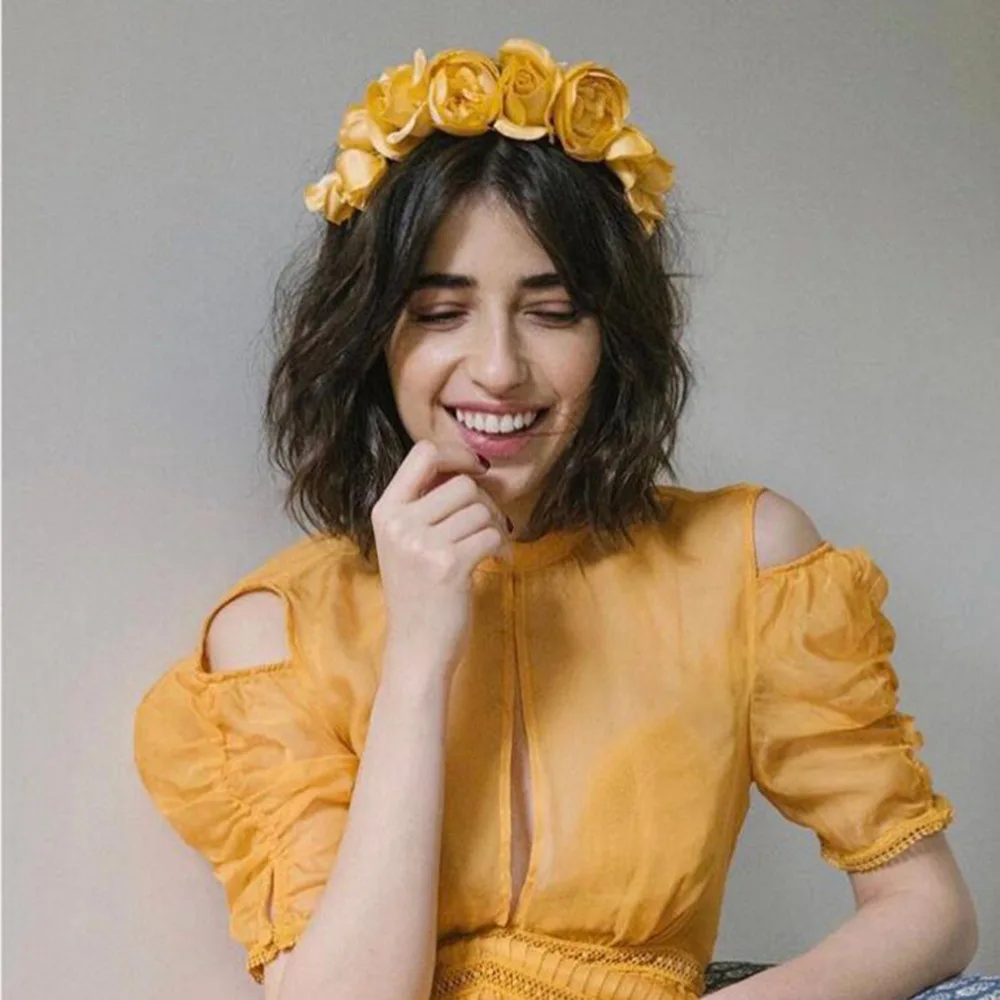 Новая богемная повязка на голову аксессуары для волос пряжа тканевая красивые