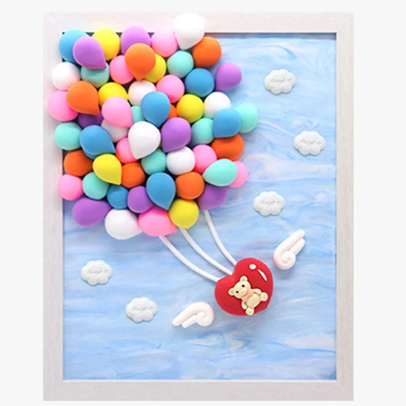 Craft Painting 8 Детские игрушки для девочек Материалы для творчества много Глины живопись DIY Детская Игрушка Искусство и ремесла для детских игрушек Детский сад Новинка - Цвет: Craft Painting 8