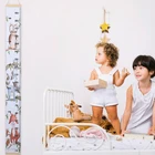 Линейка высоты, настенные наклейки, Настенный декор, вешалка, домашний декор, съемная Таблица роста для детей, инструмент для измерения высоты в комнате