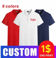 summer casual men and coct women cheap polo shirts custom logo embroidery printing personalized design 6 colors top