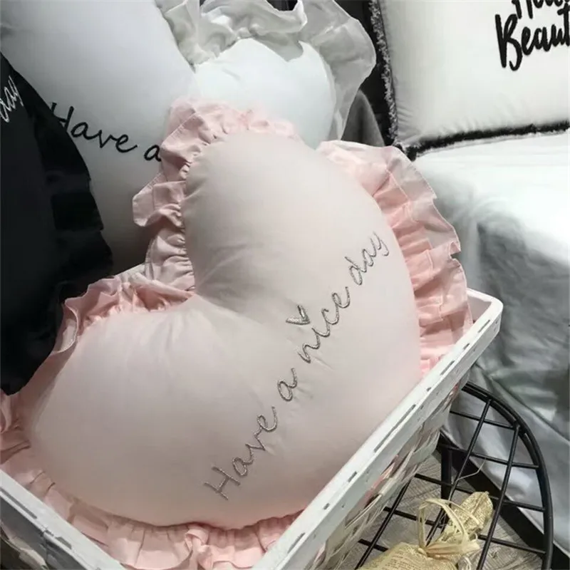 Декоративные подушки с вышивкой Falbala для дивана стульев декоративные подушка в