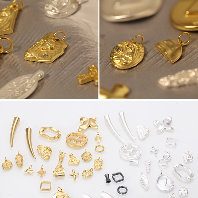 Подвески для изготовления ювелирных изделий очаровательные модные подвески в