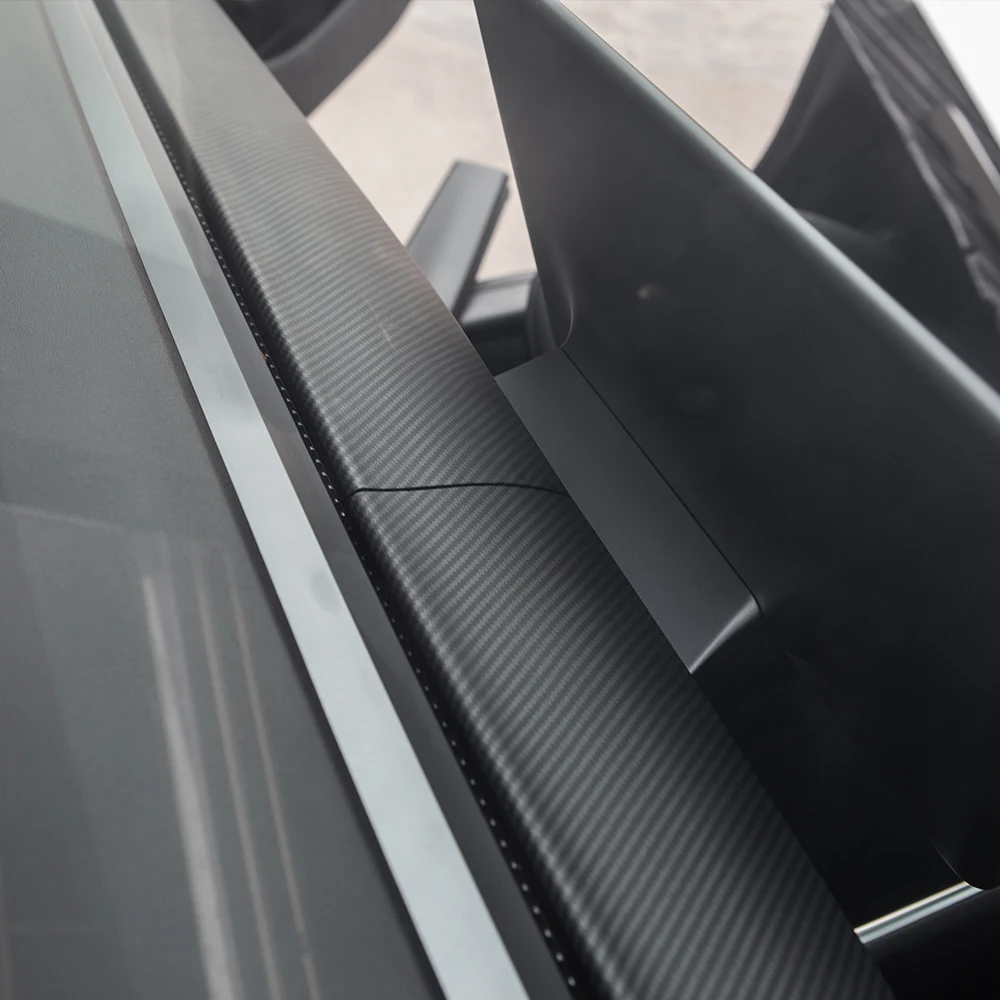 Отделка центральной консоли автомобиля для Tesla Model 3 Y аксессуары из углеродного