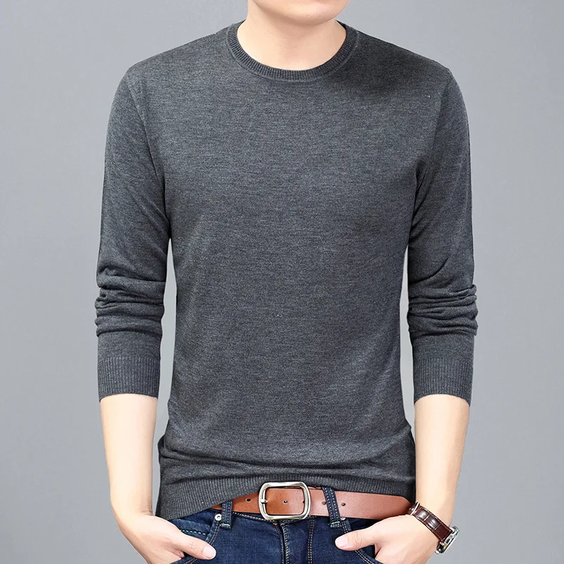 Тонкий приталенный вязаный свитер мужская вязаная одежда оверсайз размер Xxl Xxxl 4xl