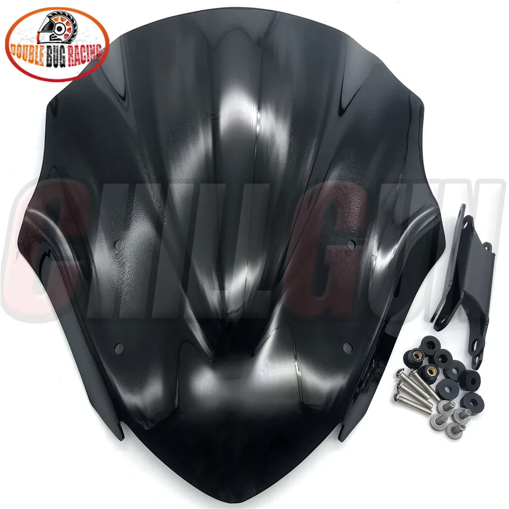 Дефлектор ветрового стекла для мотоциклов и спорта подходит KAWASAKI Z-900 Z 900 Z900 2020 2021