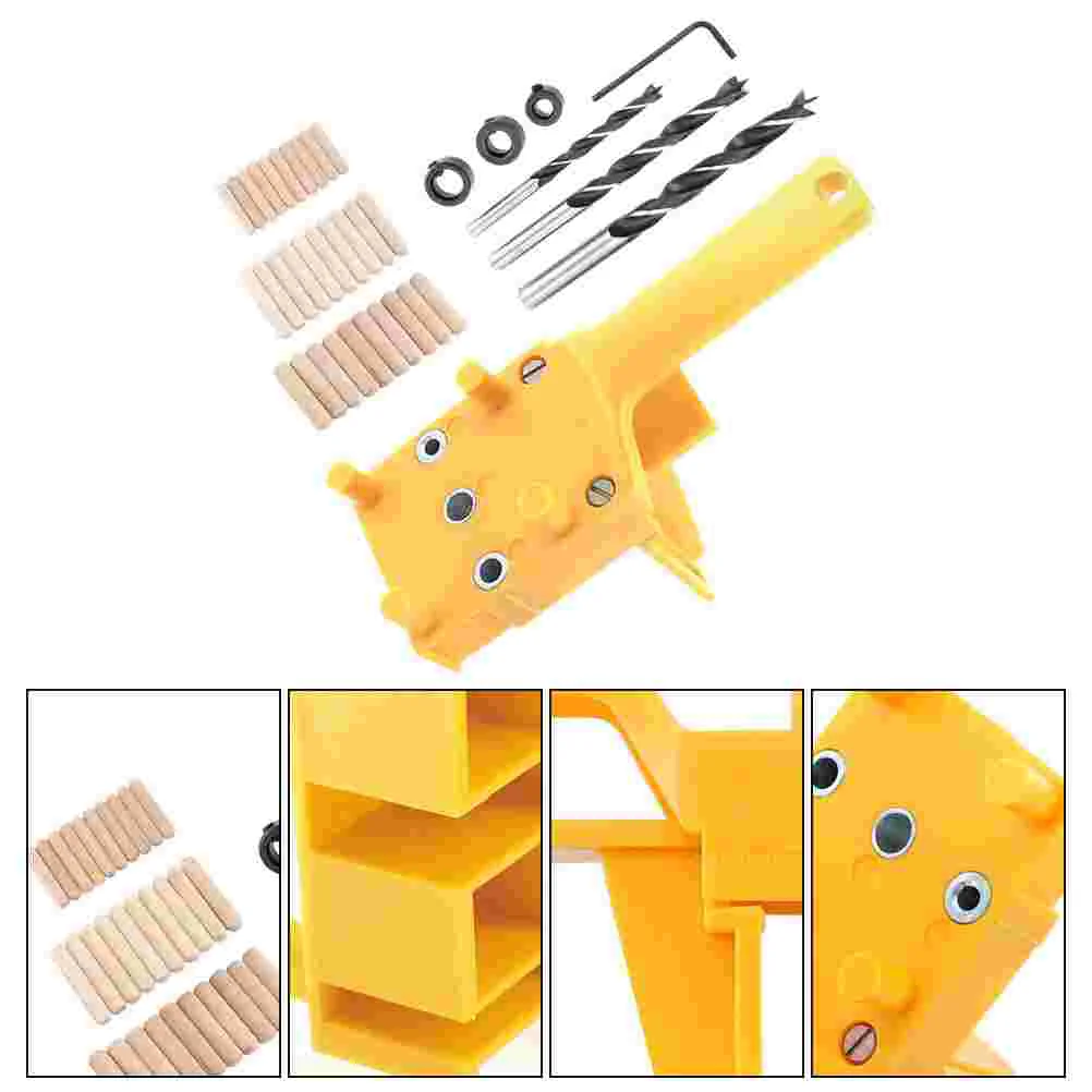 

1 Set DIY Drill Straight Hole Locator Woodworking Supply Straight Hole Puncher
