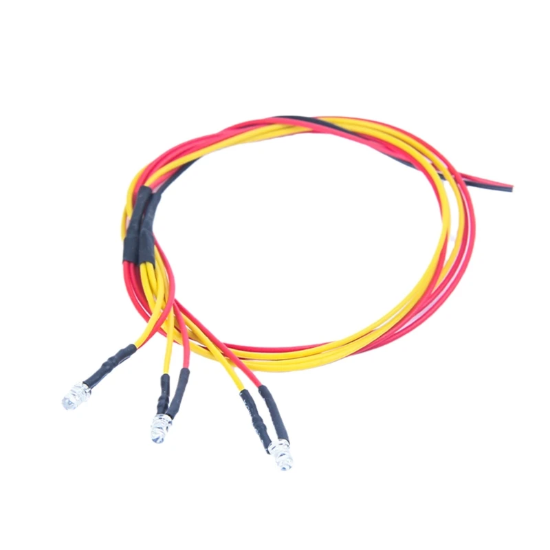 Remoter Control Car Spare Parts LED Steering Lighting with Durable Wire Replaceable Easy Fixed RC Accs for WPL Pickups D5QA | Игрушки и