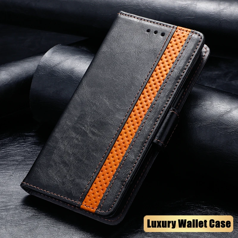 

Luxury Leather Book Case For Nokia 2.3 2.2 3.2 4.2 6.2 7.2 1.2 5.3 8.3 1.4 2.4 3.4 5.4 Card Slot Wallet Pocket Flip Case Cover