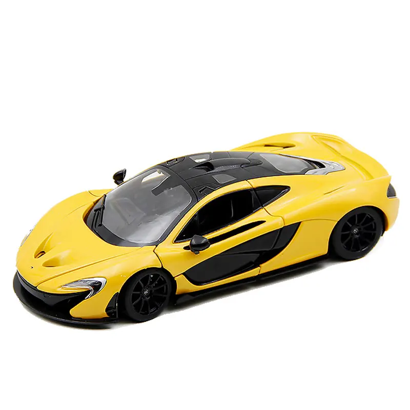 Yellow Hommate моделирование 1:24 Масштаб Mclaren P1 модель автомобиля игрушка сплав Diecasts& игрушечный автомобиль модель 1/24 коллекционный подарок детские игрушки - Цвет: Yellow