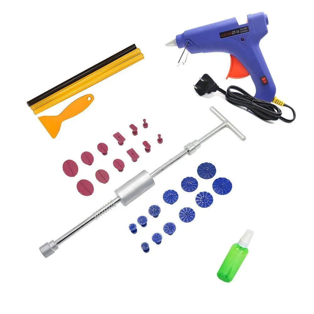 Набор инструментов для беспокрасочного удаления вмятин на кузове автомобиля