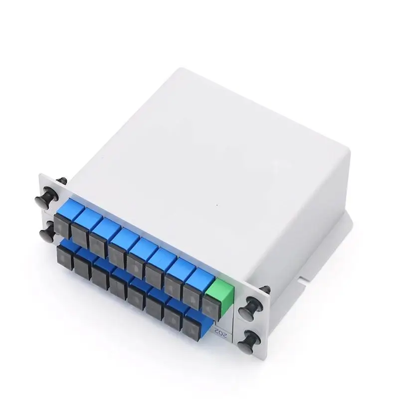 5 шт./лот 1x16 разветвитель LGX Box вставка кассетной карты SC/APC PLC модуль 1:16 16 портов