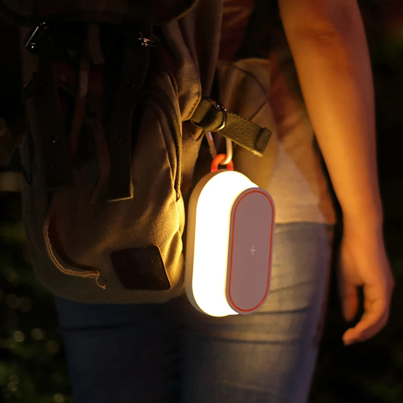 

Suitable for iPhone, Huawei, Samsung inductive wireless mobile charging power supply, luminous charger and carry it H4-T