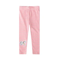 new stripe unicorn kids legging pants for autumn spring fashion kids skinny trousers hot selling pencil pants