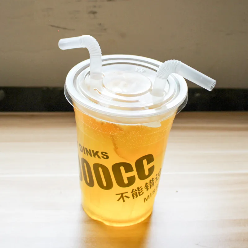 

50pcs Net red couple drinking cup 1000cc large disposable cups Valentine's Day Christmas birthday party favors cup with lid