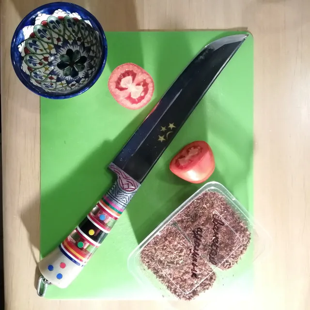 Пчак для кухни приготовления и быстрой шинковки мяса овощей SM48 | Дом сад