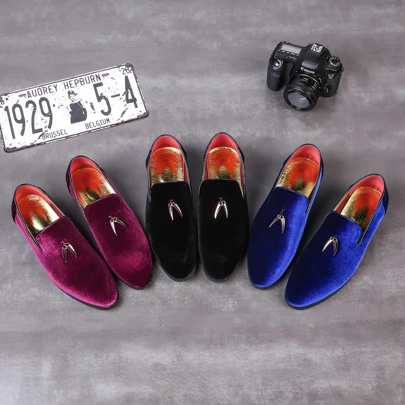 OLOMM/очень большая Мужская обувь Новые летние мужские кожаные туфли в Корейском