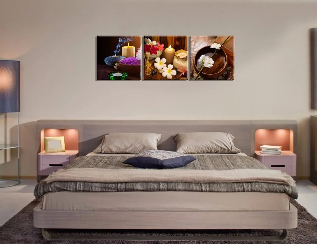 Визуальный художественный Декор дзен картина медитация Печать на холсте