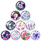 10 шт., круглые стеклянные кабошоны для фото, 12161825 мм