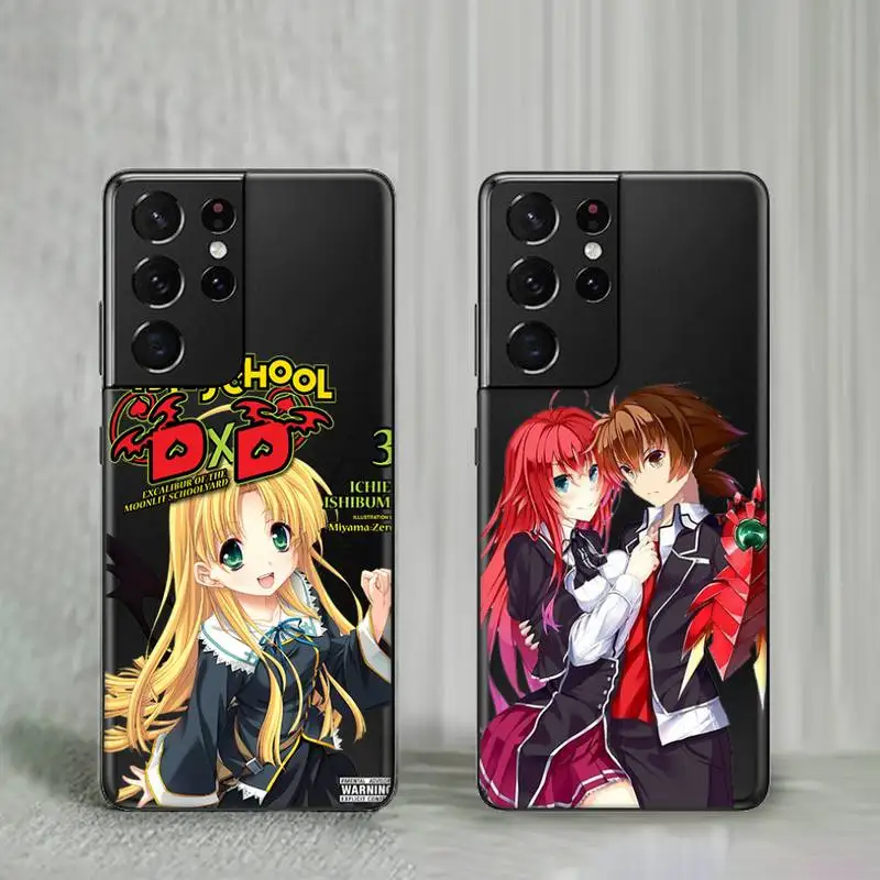 

high school dxd Phone Case For Samsung A32 A51 A52 A71 A72 A50 A12 A21S A S note 20 S21 10 Plus Fe Ultra