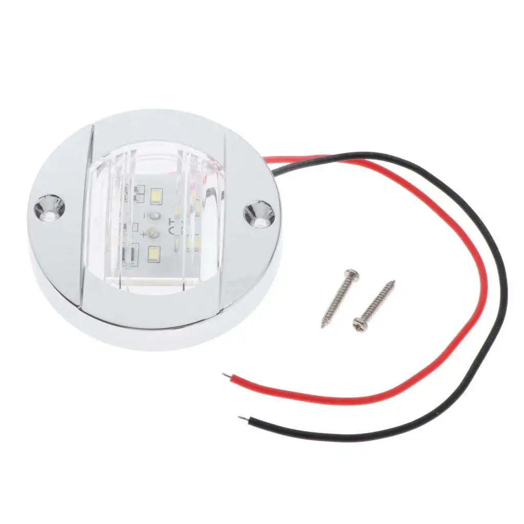 

Marine Boat LED Stern Lights Lamps 12V 3 Inch Transom Mount Blue